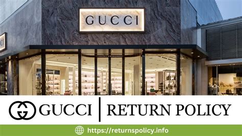 gucci return policy online